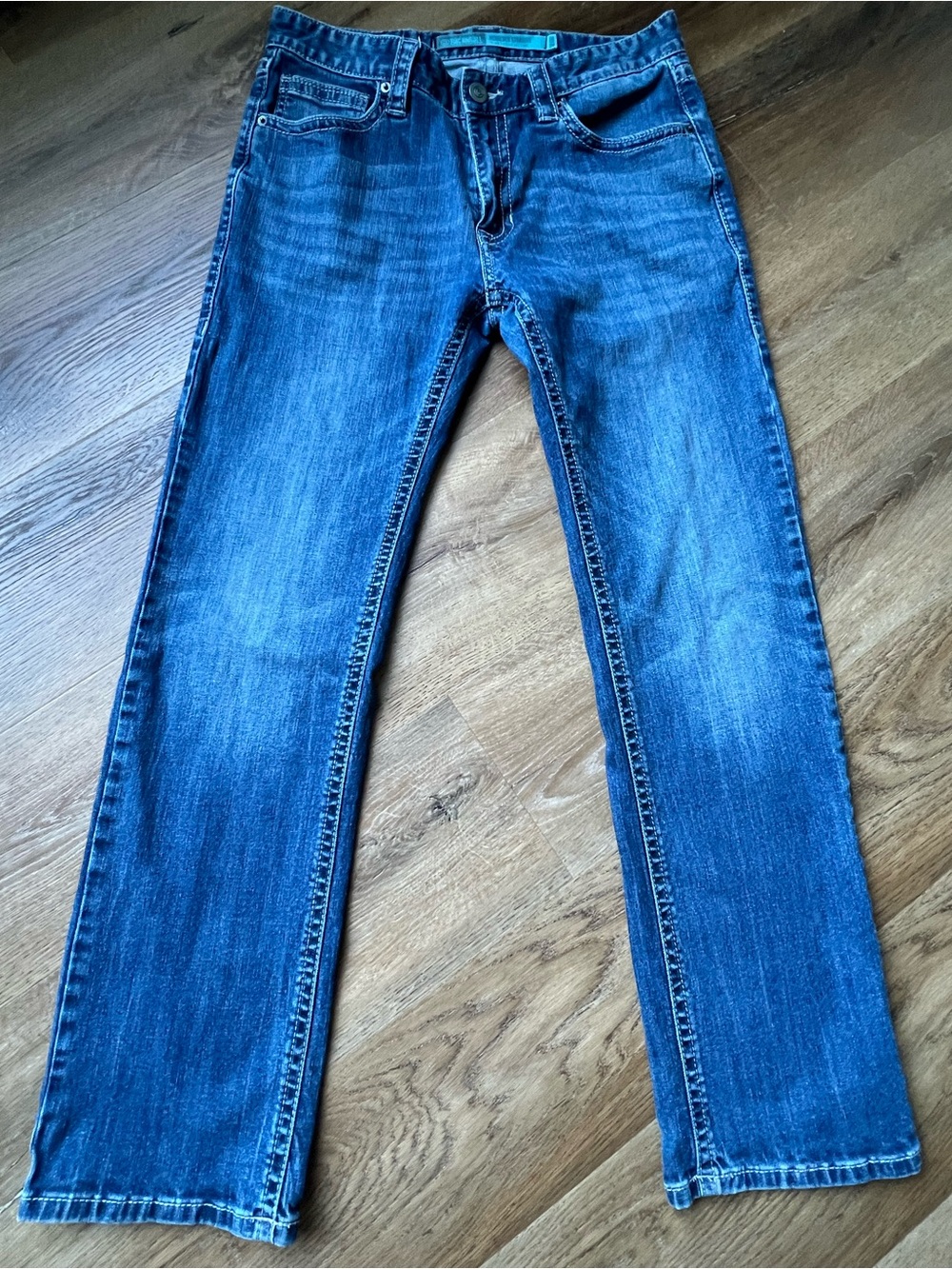 🌟  Men’s Rock & Roll Denim "Revolver" Slim Straight Leg Jeans 32x32